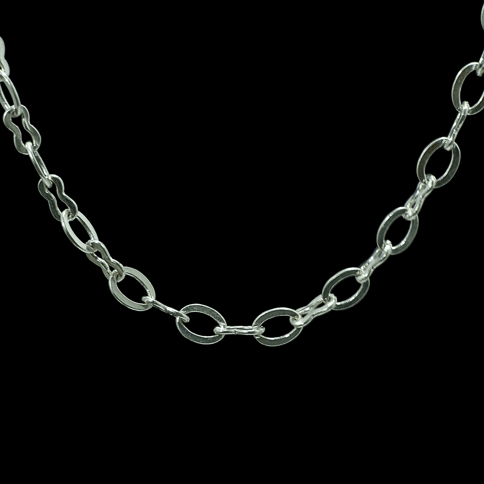 Charming Mixed Link Chain