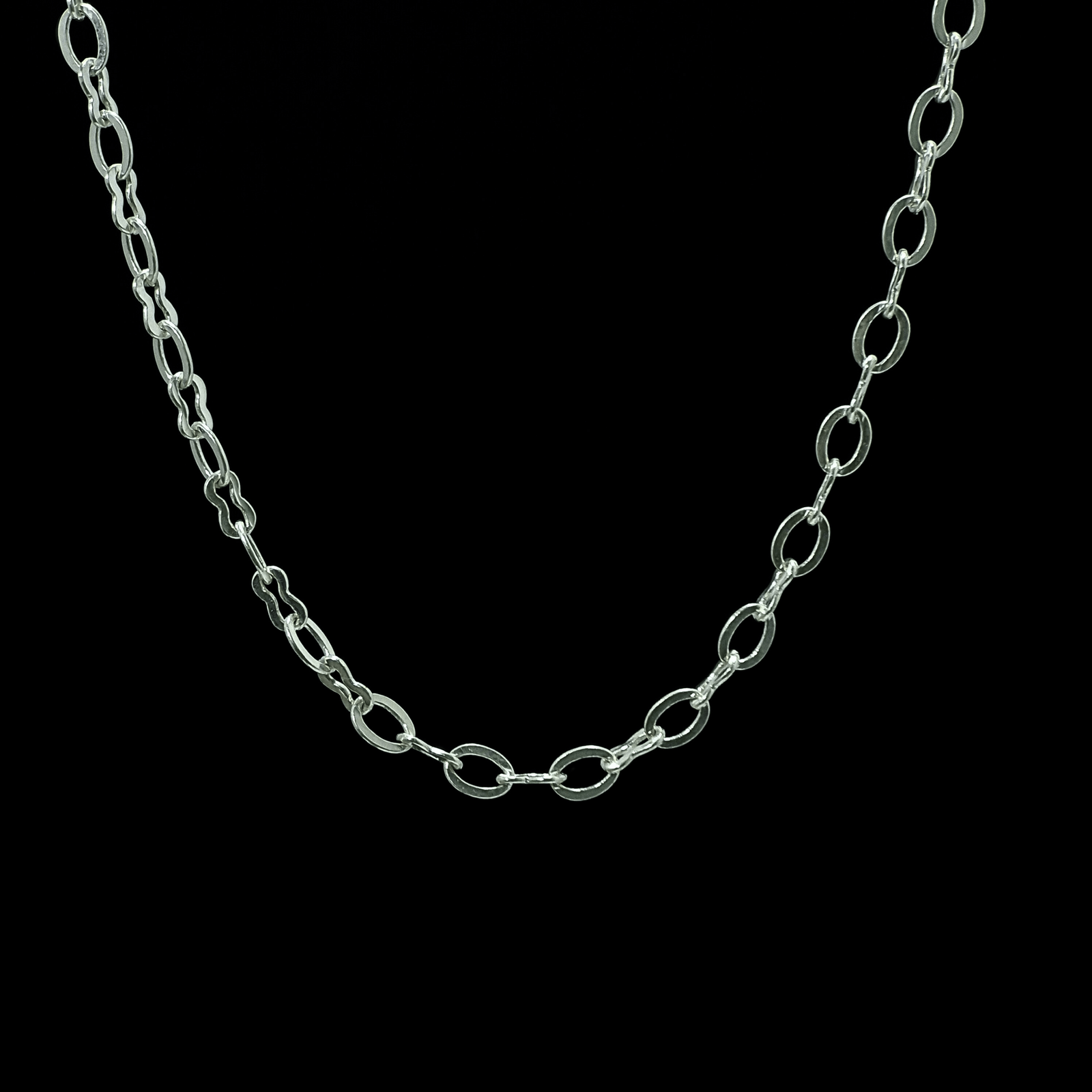 Charming Mixed Link Chain