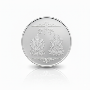 Lustra Lakshmi Ganesha 999 Silver Coin