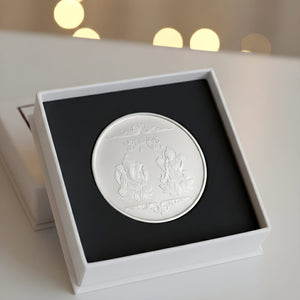 Lustra Lakshmi Ganesha 999 Silver Coin