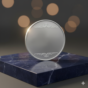Personalised Silver Coins 999 Purity – Custom Engraved | 2g, 5g & 10g | Corporate Gifting by Lustra