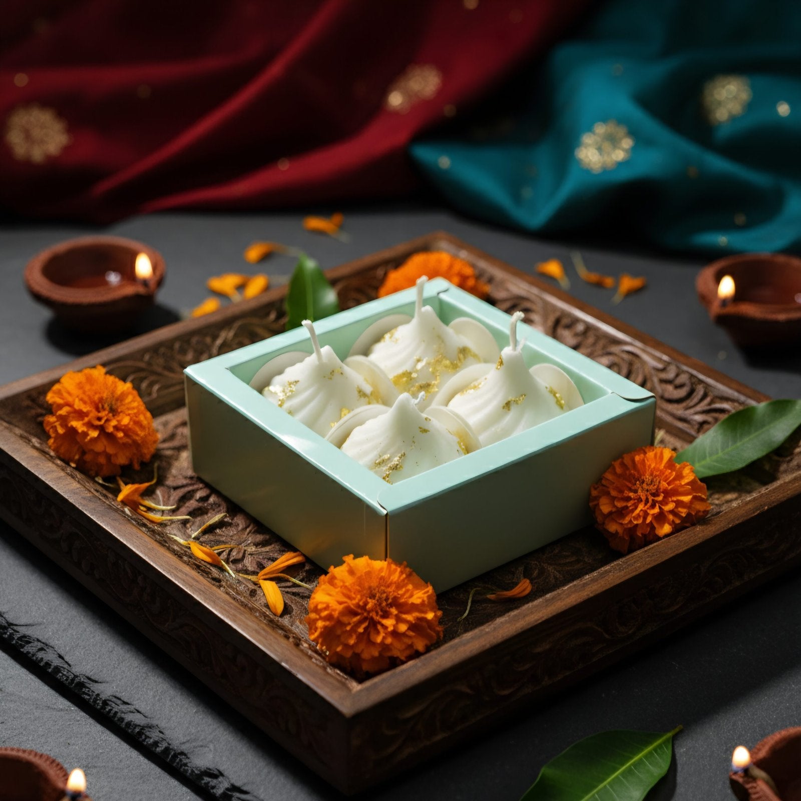 Lustra Modak Candle Set
