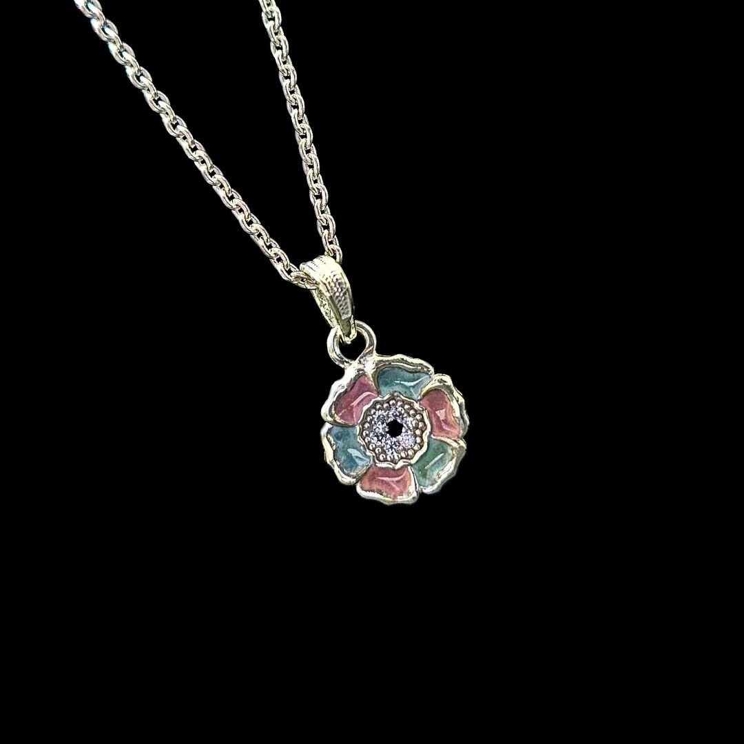 Colorful Blossom Pendant