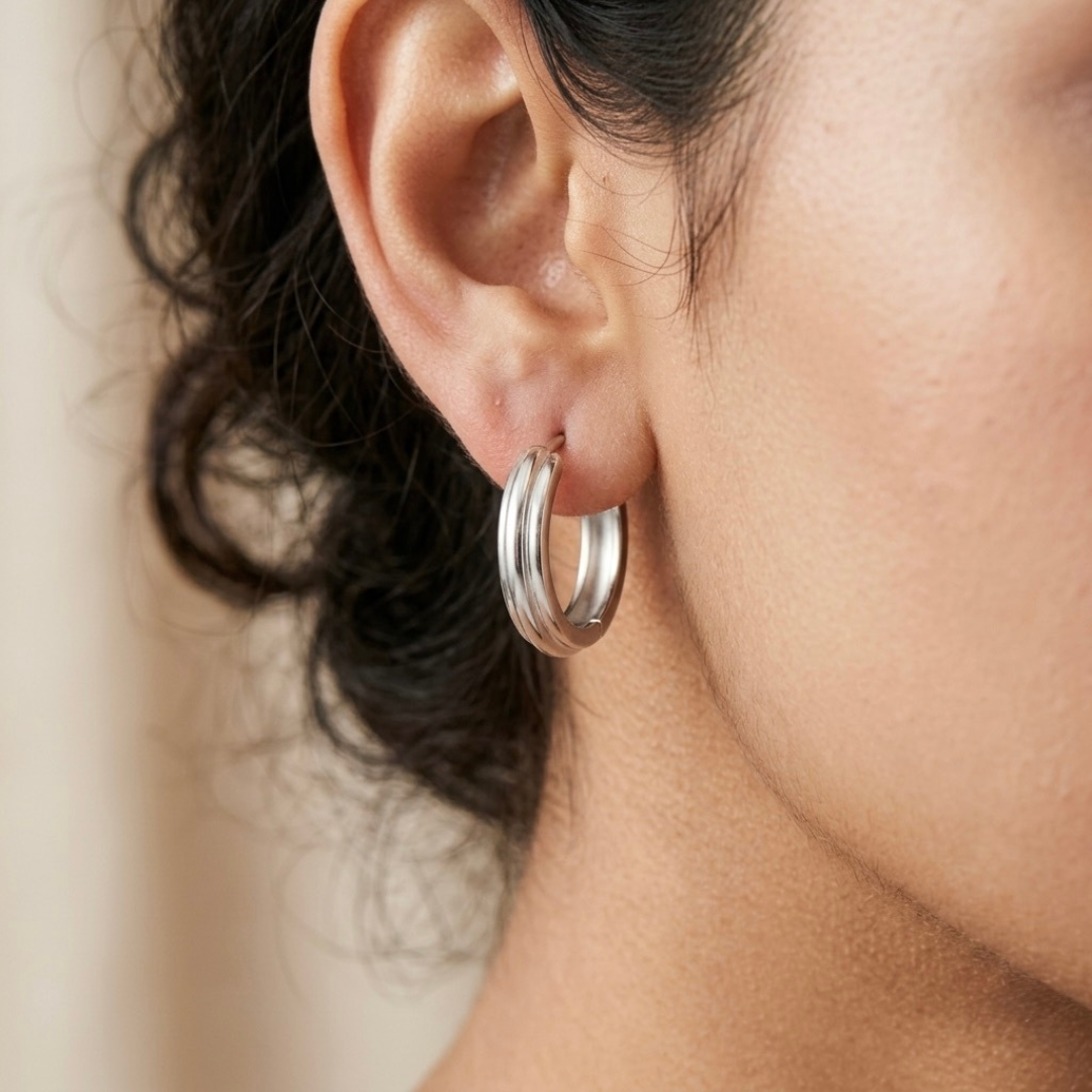 Apex Classic Hoop Earrings