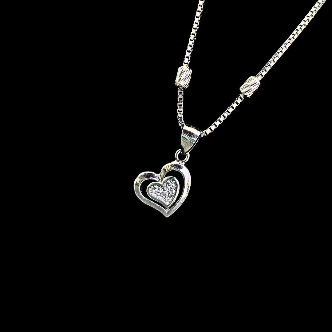 Double Heart Pendant