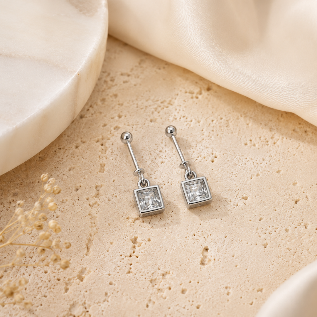 Celeste Spark Drop Earrings