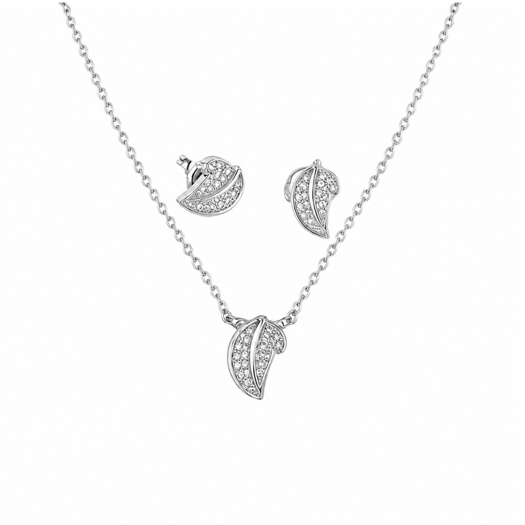 Celestial Leaf Sparkle Jewellery Set