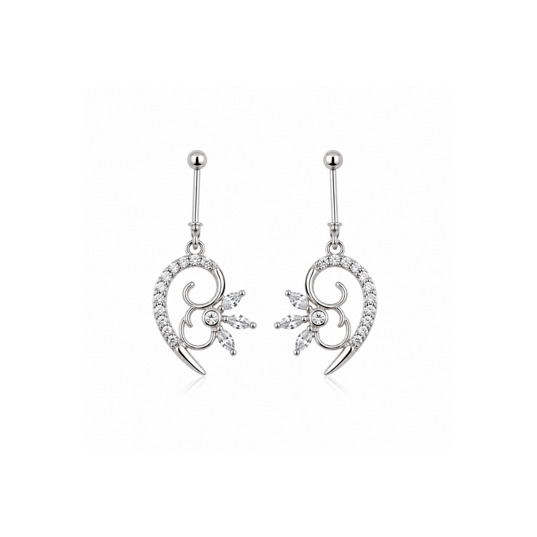 Enchanted Bloom Drop Earrings