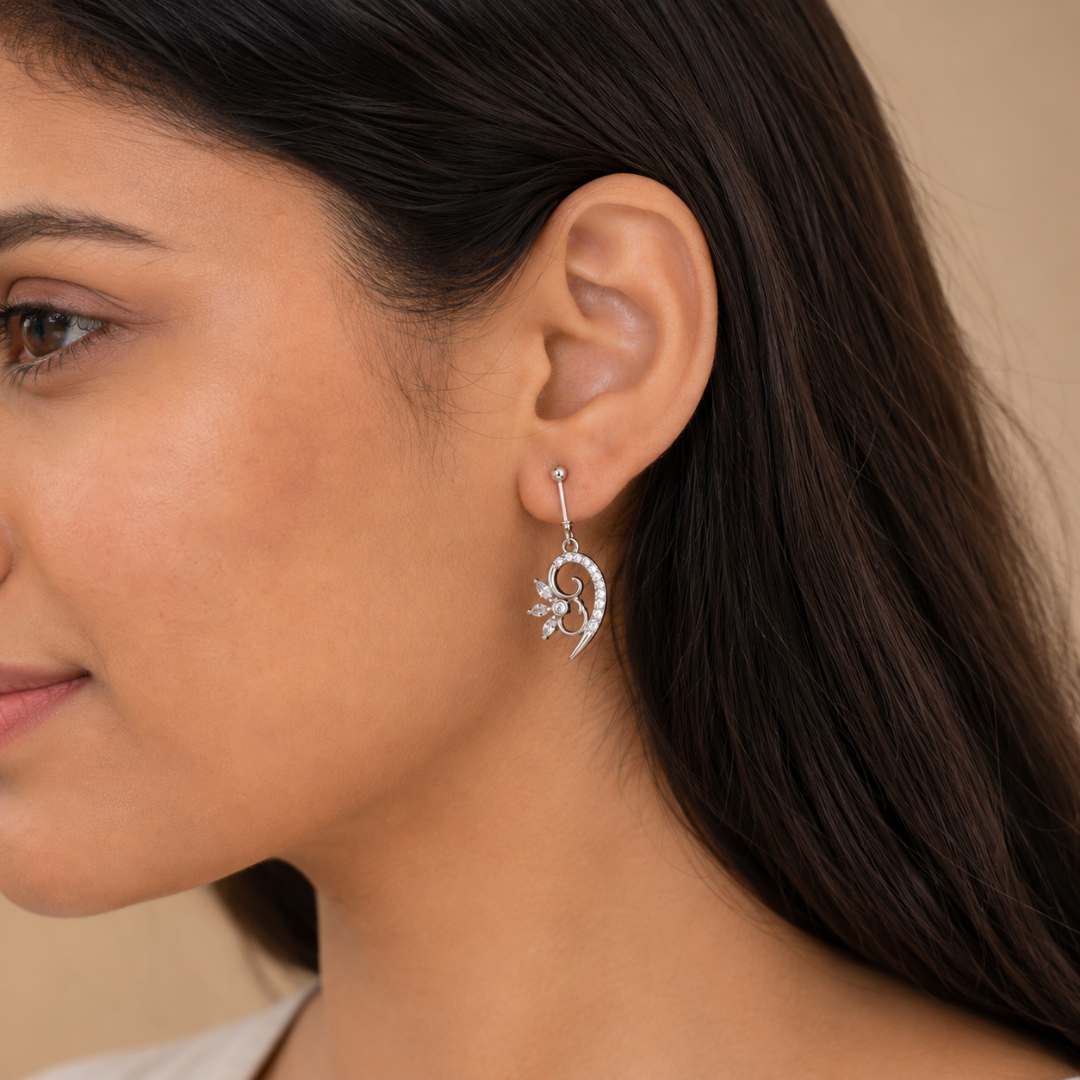 Enchanted Bloom Drop Earrings