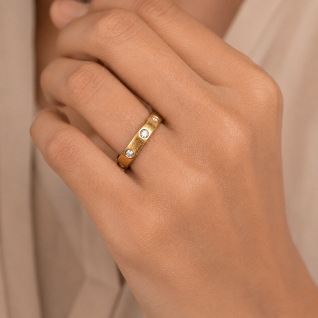 Lustra Orion Gold plated Men's Ring