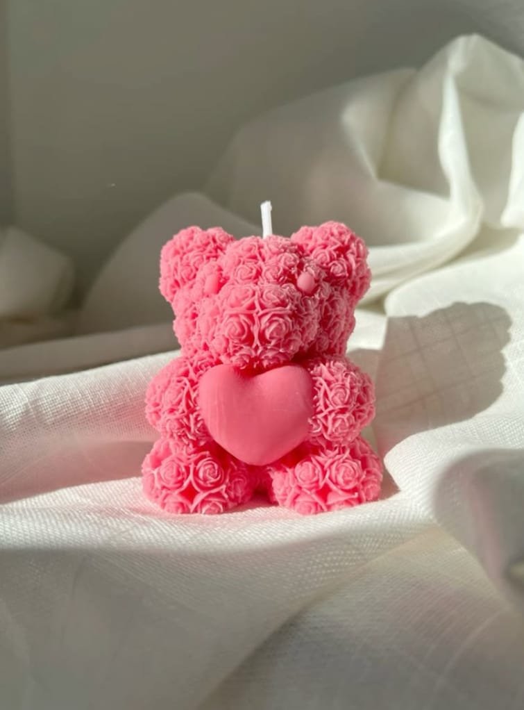 Lustra Teddy Bear Candle