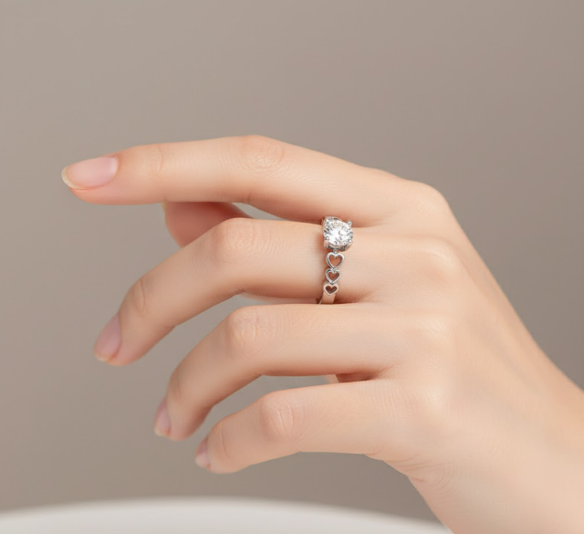 Endearing Heart Ring