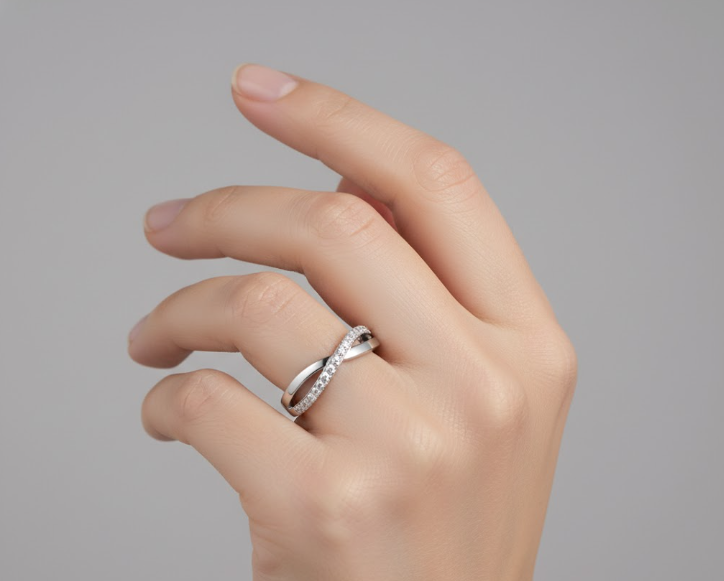 Eternal Twist Infinity Ring