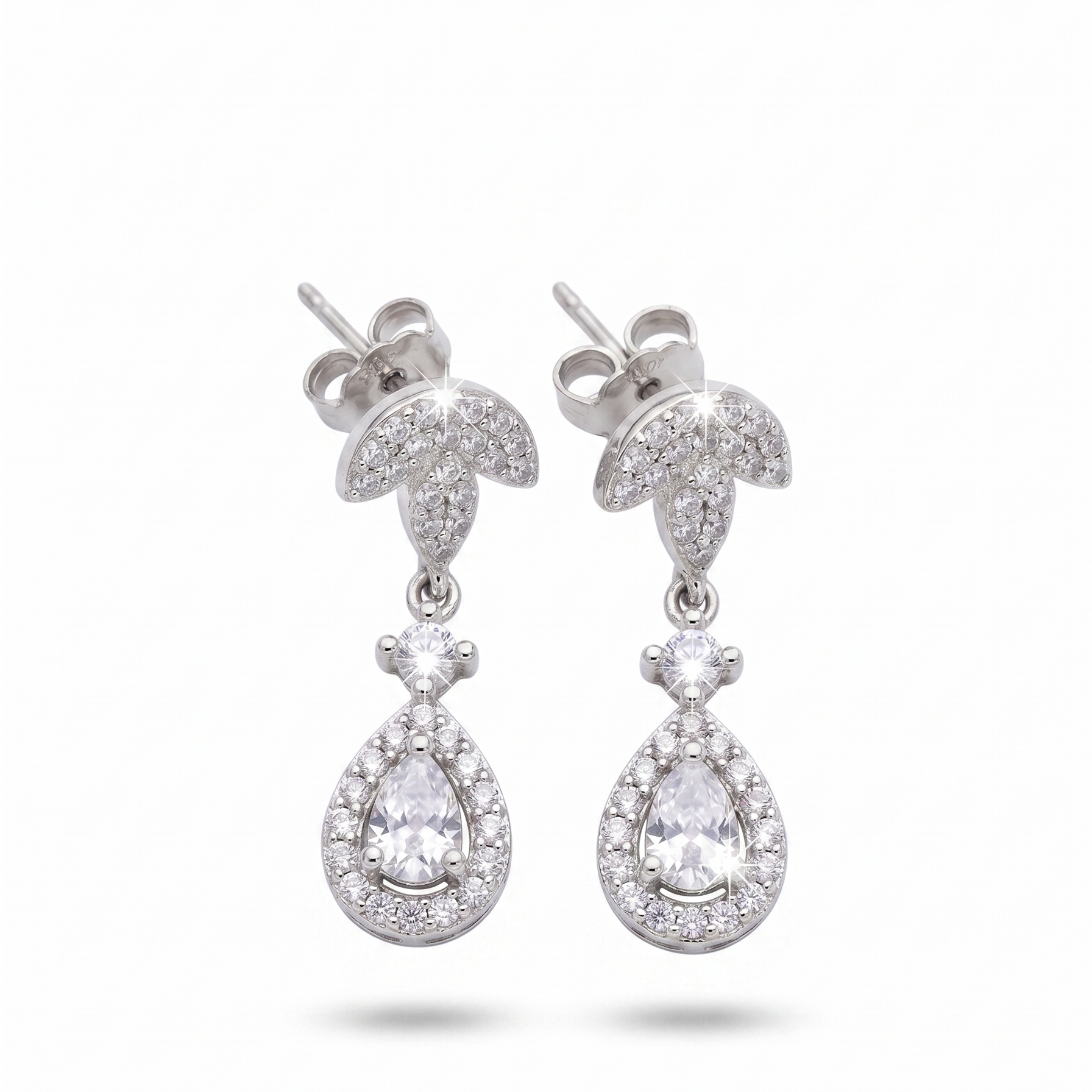 Celeste Teardrop Sparkle Earrings