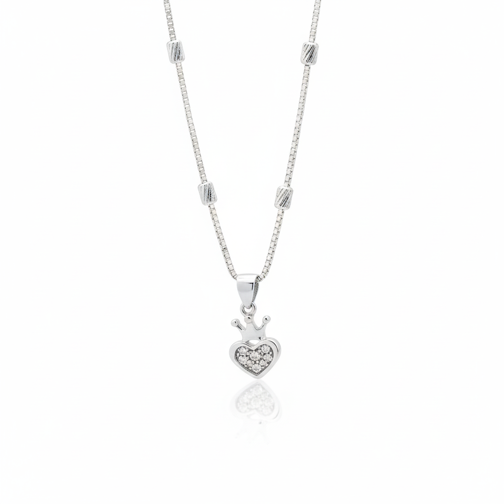 Crowned Heart Pendant