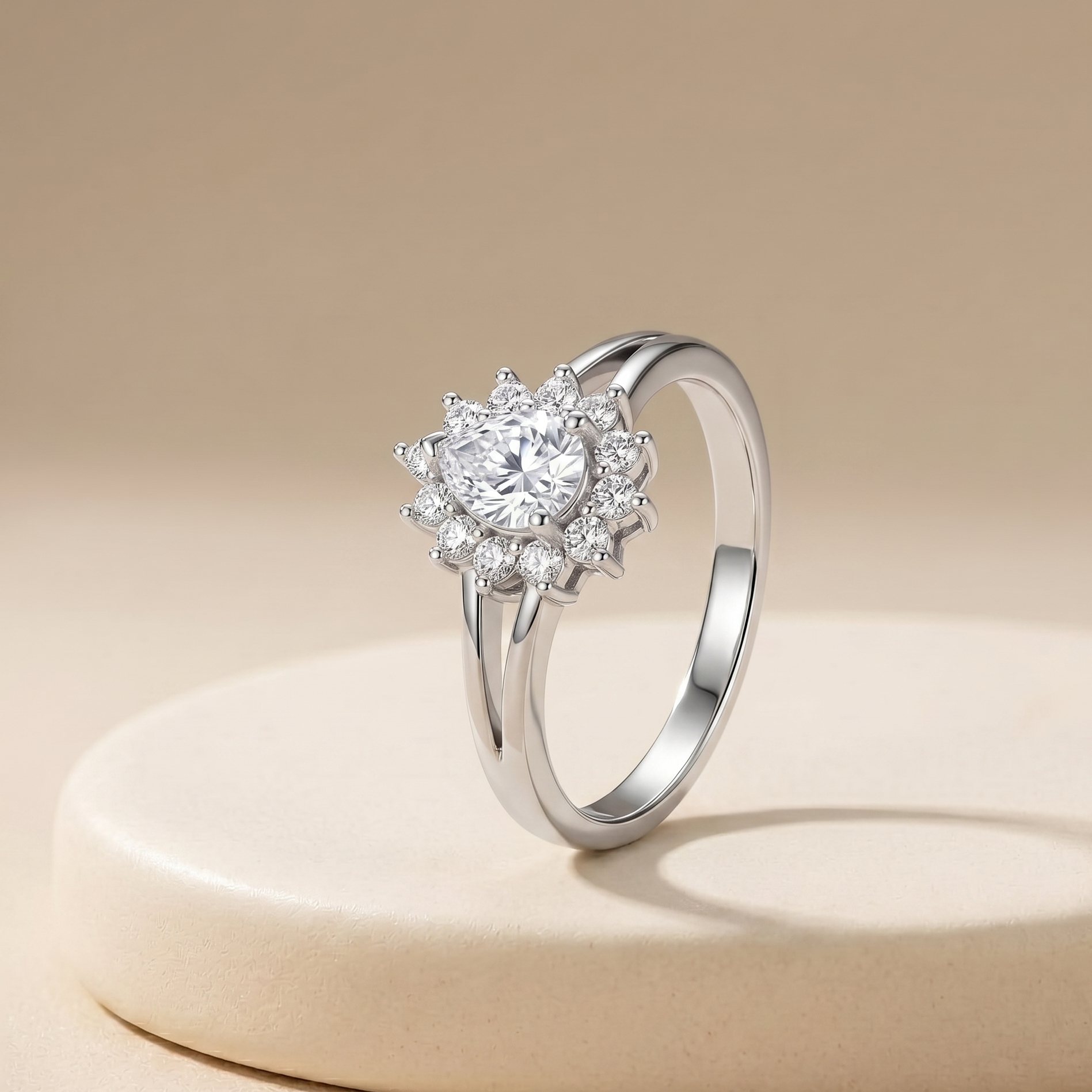 Radiant Blossom Ring