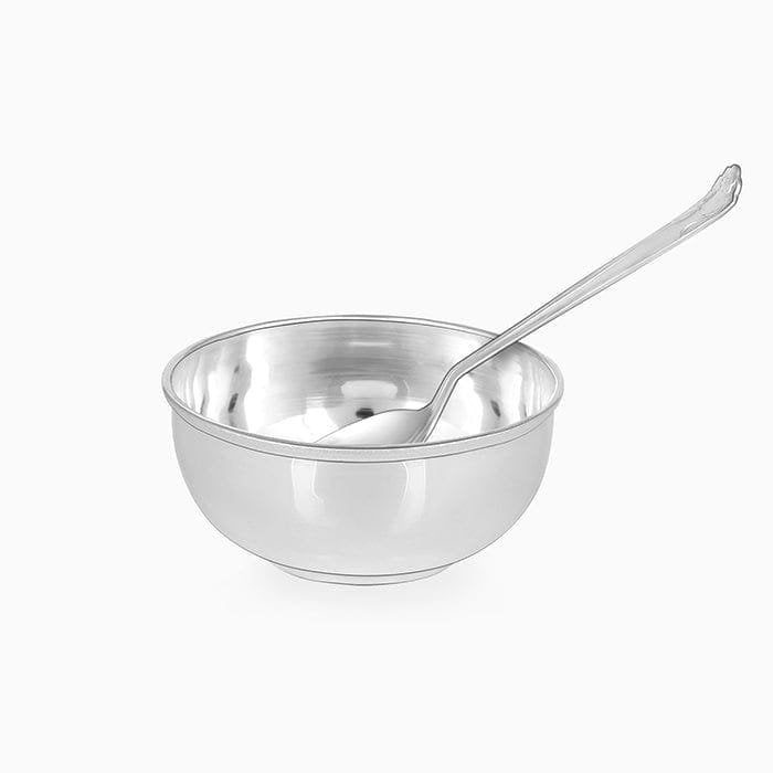 Sterling Silver Bowl & Spoon Set