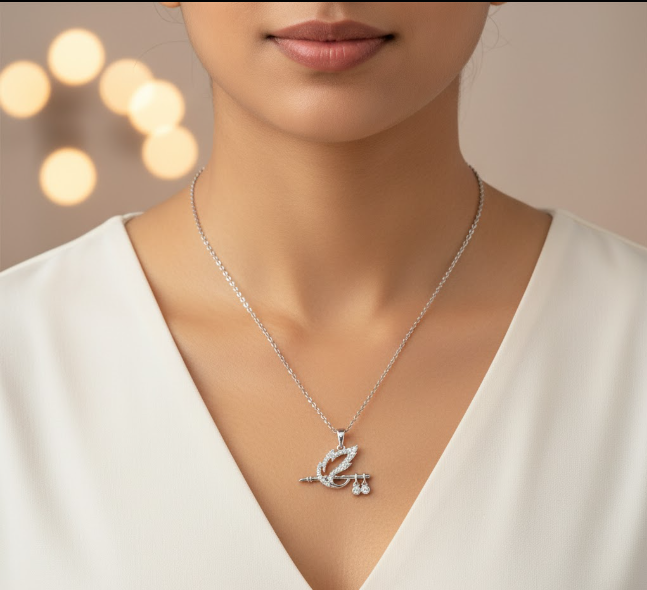 Krishna basuri pendant