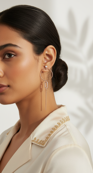 Orbit Drop Earrings