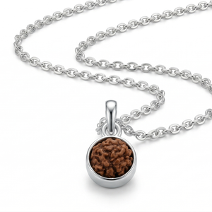 Aarvya Rudra Sphere Pendant - 925 Sterling Silver - Lustra