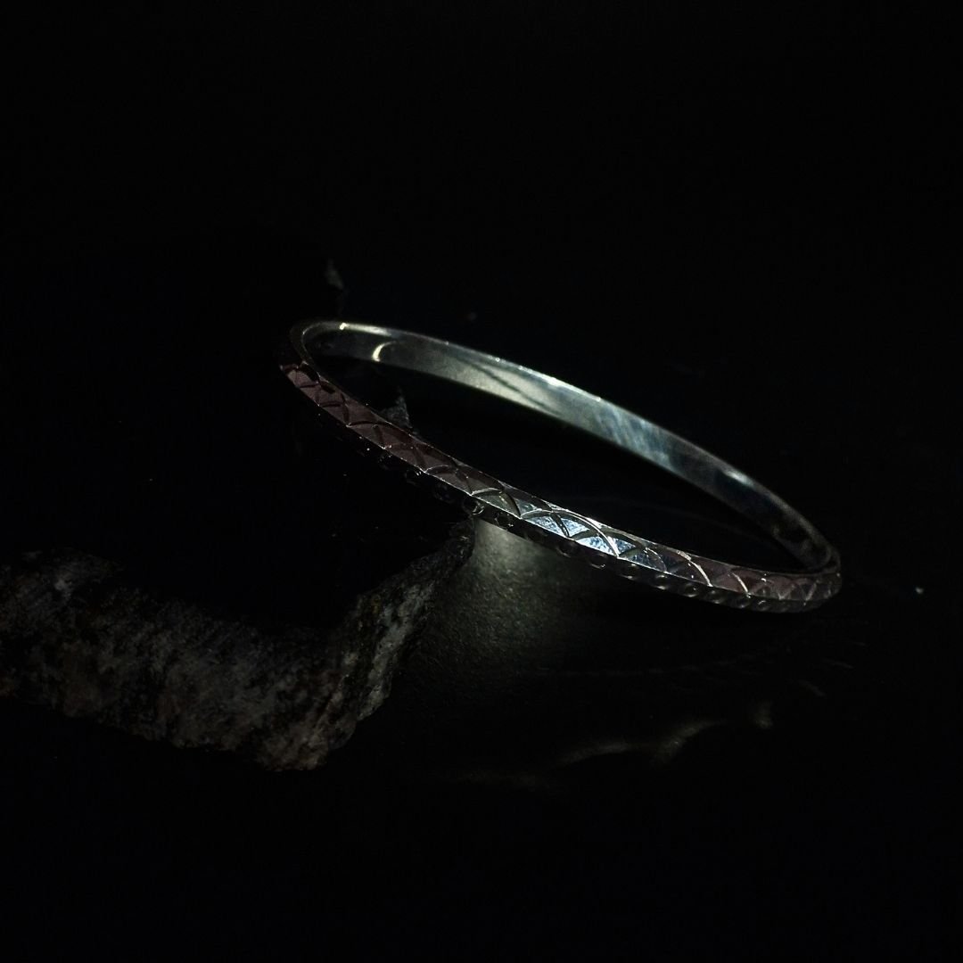 Silver Weave Men's Kada