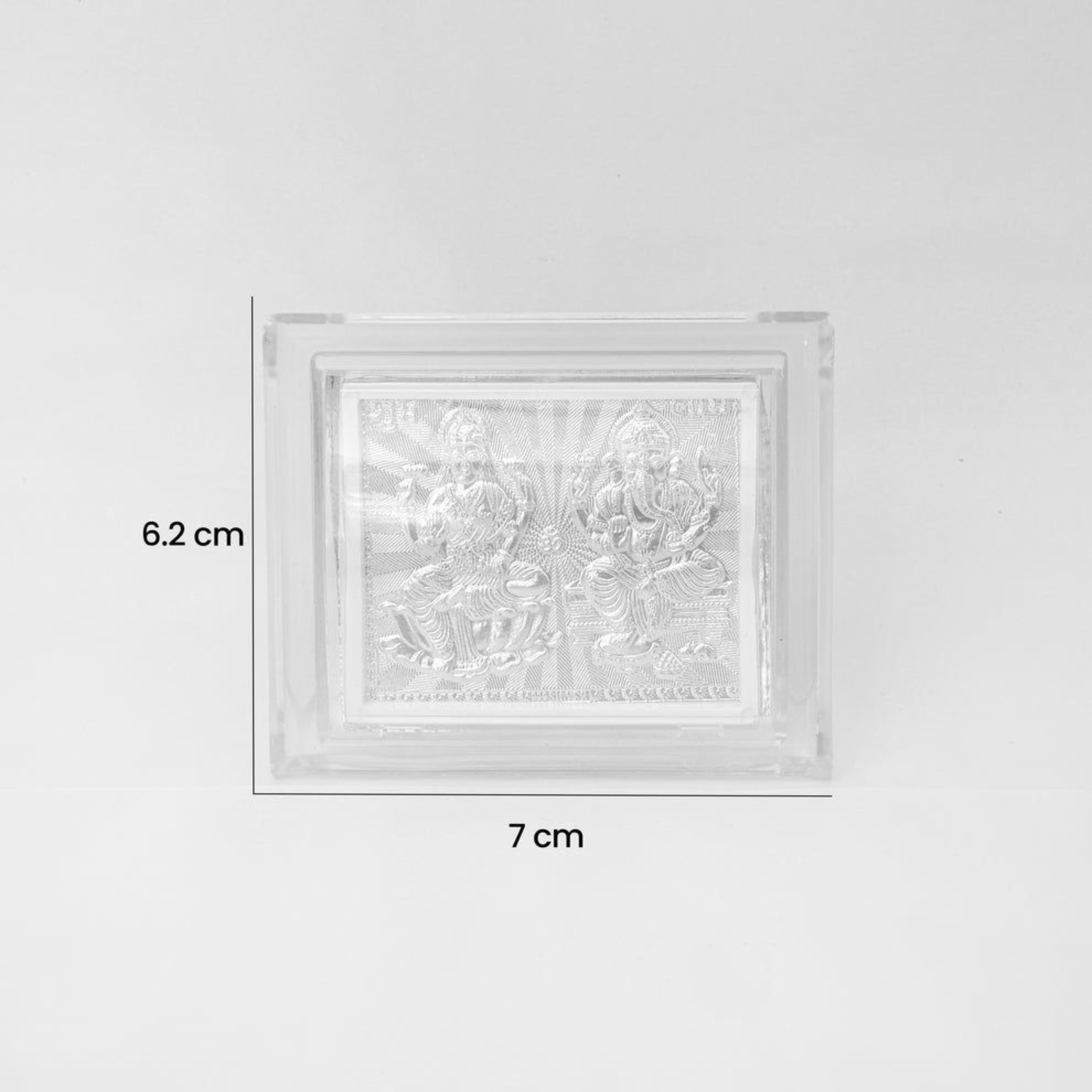 Divine Harmony Gold & Silver Pen with Lakshmi Ganesha Frame