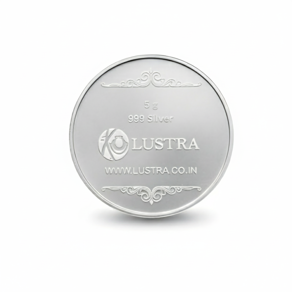 Lustra Lakshmi Ganesha 999 Silver Coin