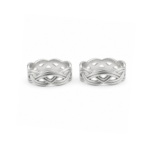 Eternal Knot Silver Toe Ring - 925 Sterling Silver - Lustra