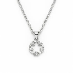 Delicate Butterfly Pendant necklace with silver chain and butterfly charm