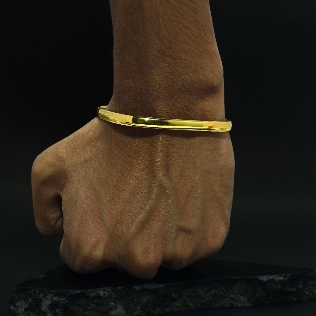 Golden Ellipse Men's Kada