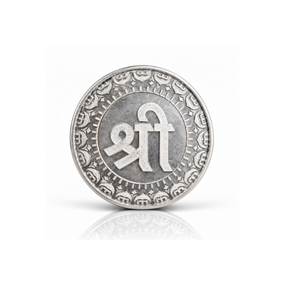 Shree Prosperity 999 Fine Silver Coin – 10 Gram
