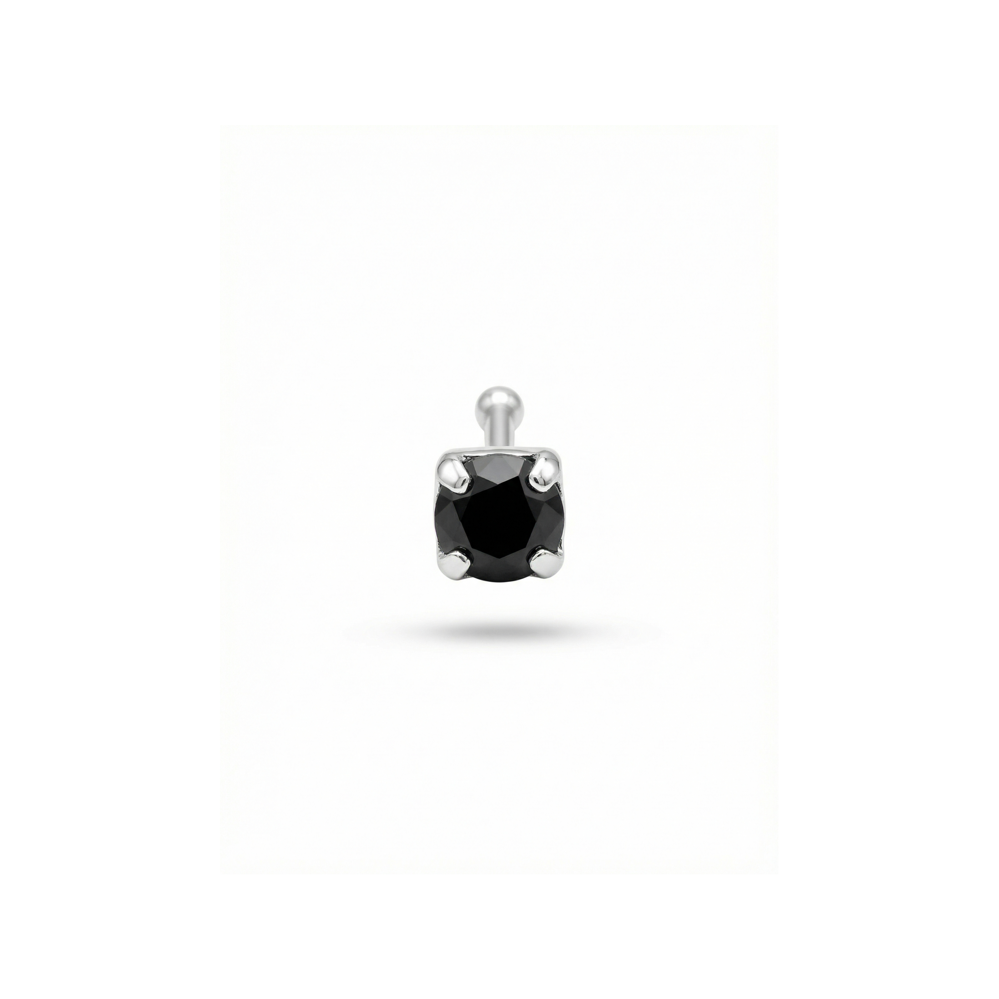 Midnight Spark Kids Silver Nose Pin/earrings