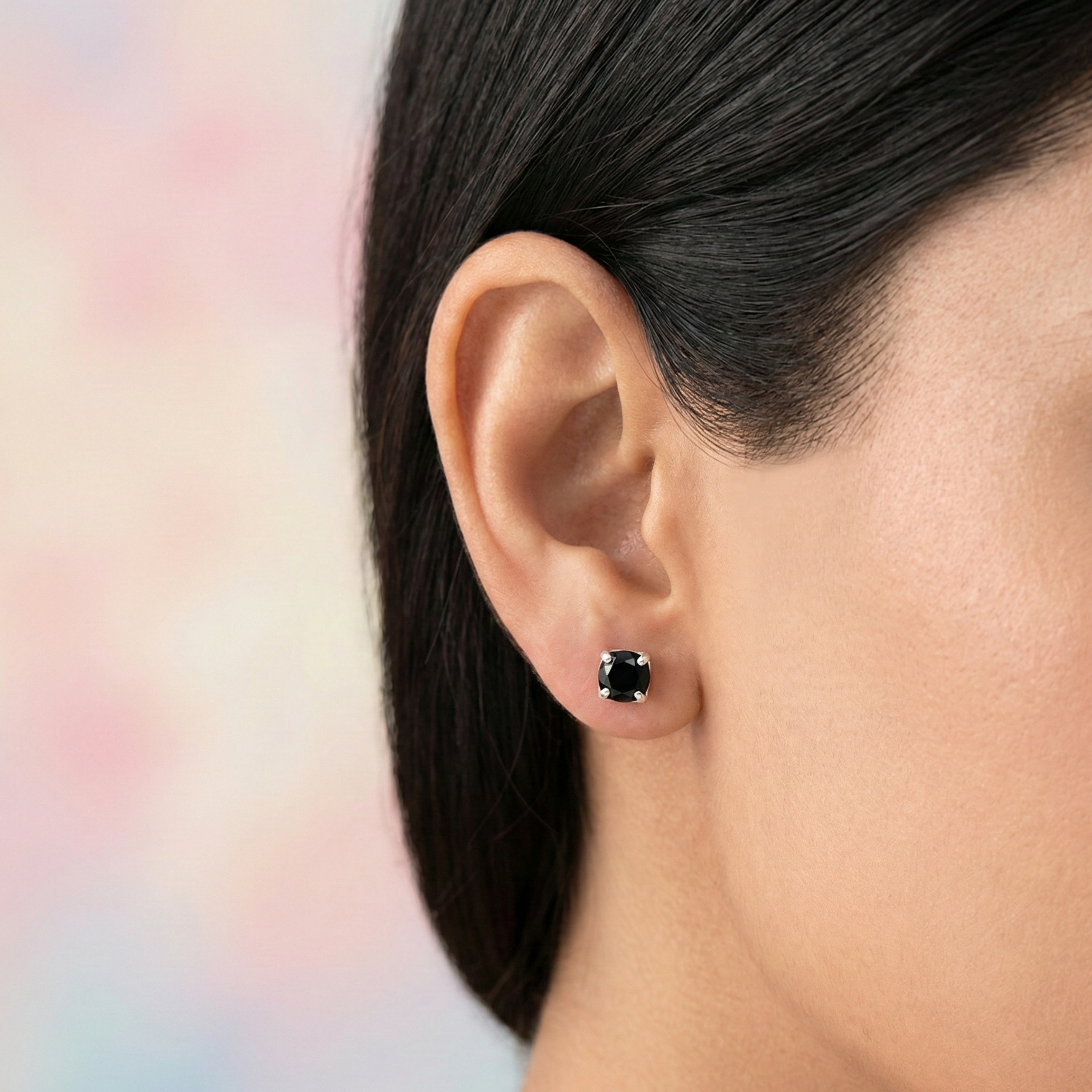 Midnight Spark Kids Silver Nose Pin/earrings - 925 Sterling Silver - Lustra