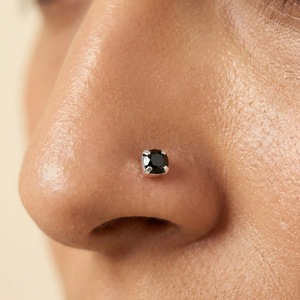 Midnight Spark Kids Silver Nose Pin/earrings - 925 Sterling Silver - Lustra