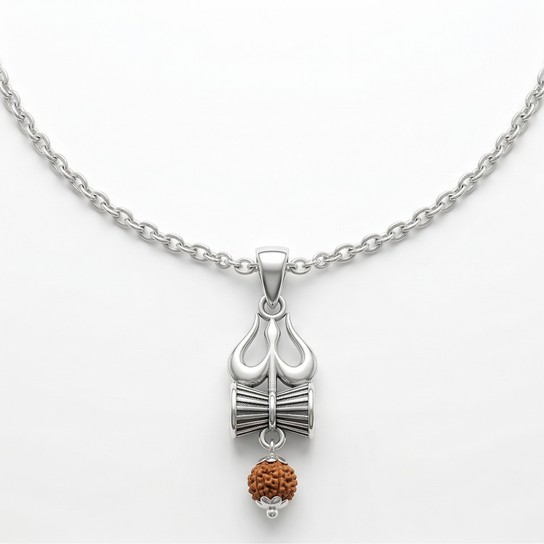 Rudra Veil Pendant - 925 Sterling Silver - Lustra