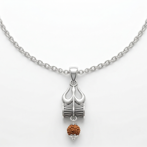 Rudra Veil Pendant - 925 Sterling Silver - Lustra