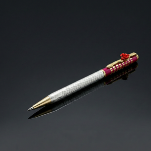 Lustra Rose Gold Signature Pen - 925 Sterling Silver - Lustra