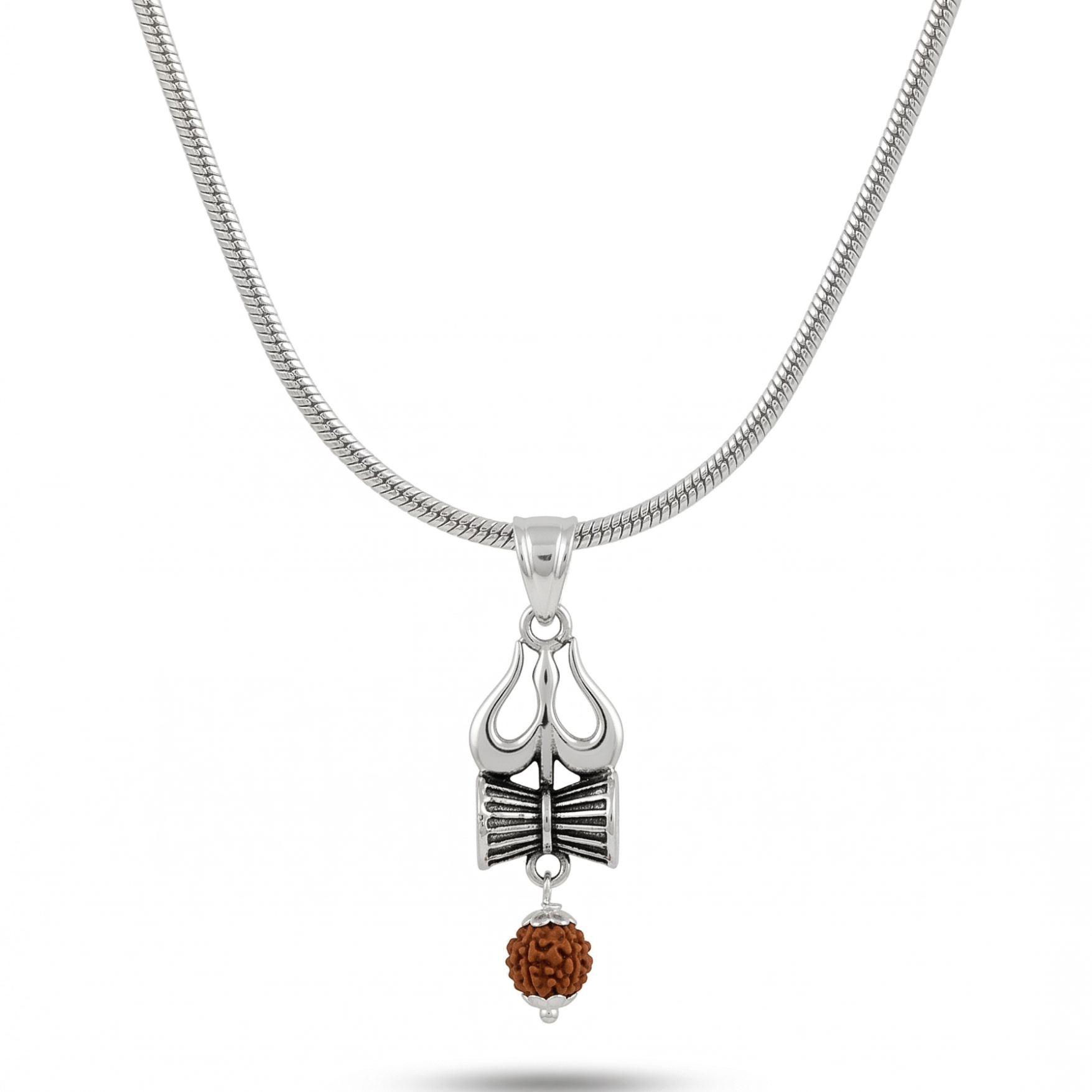Rudra Veil Pendant - 925 Sterling Silver - Lustra