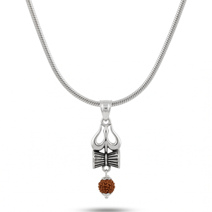 Rudra Veil Pendant - 925 Sterling Silver - Lustra