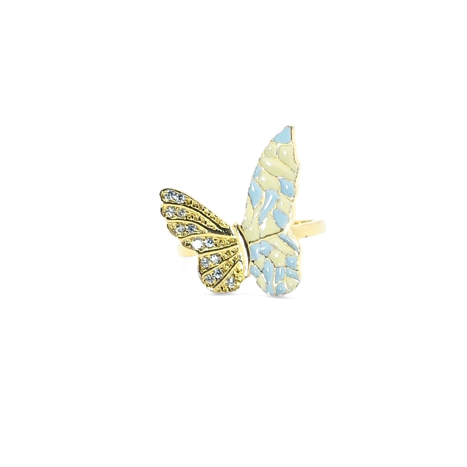 Whimsical Butterfly Ring