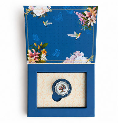 Floral Tree 1g Fine Silver Gift Box