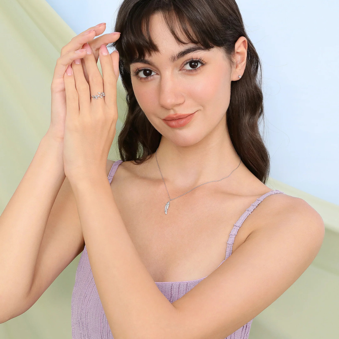 Enchanting Bloom Sterling Silver Ring