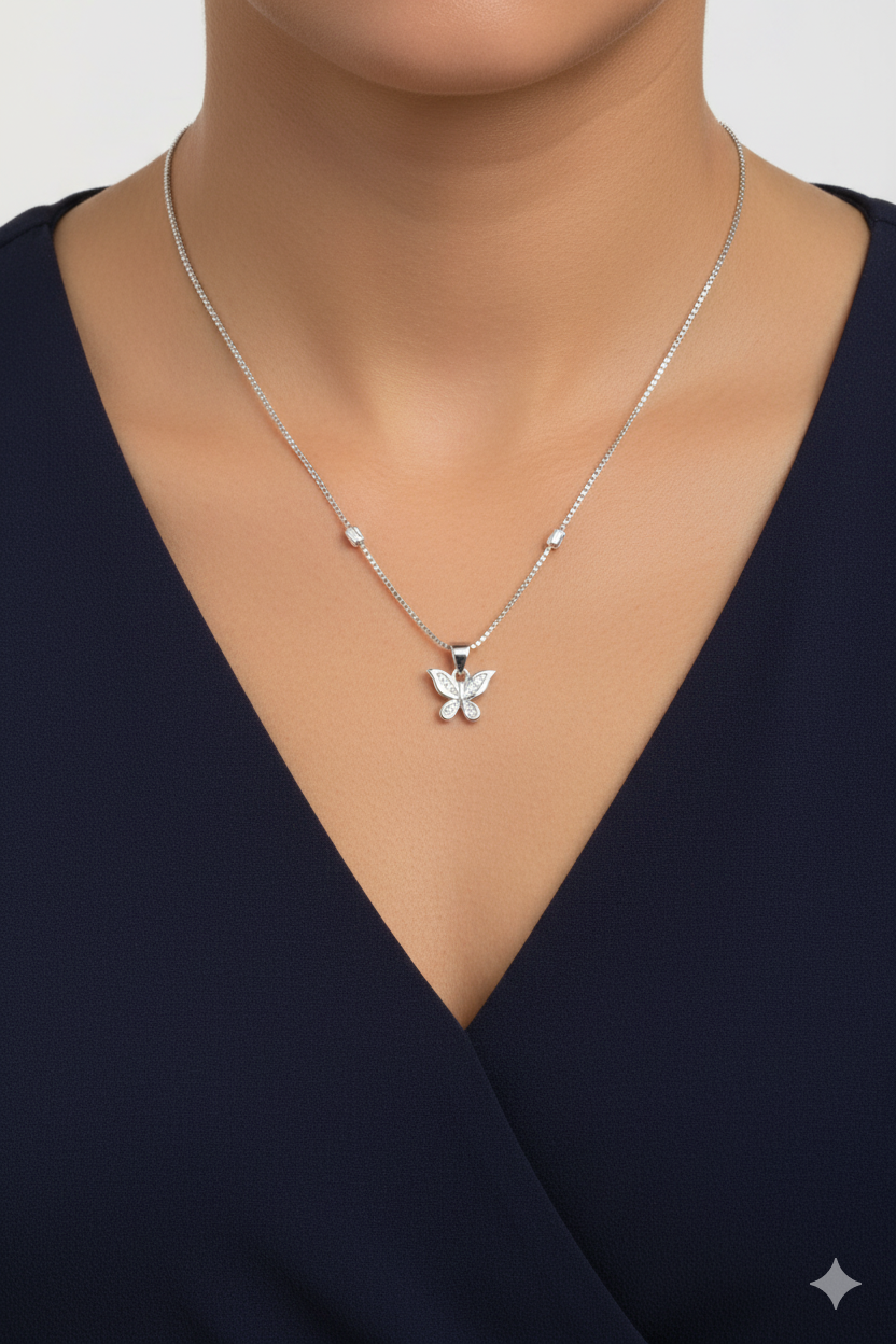 Butterfly Embrace Pendant
