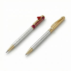 Lustra Rose Gold Signature Pen - 925 Sterling Silver - Lustra