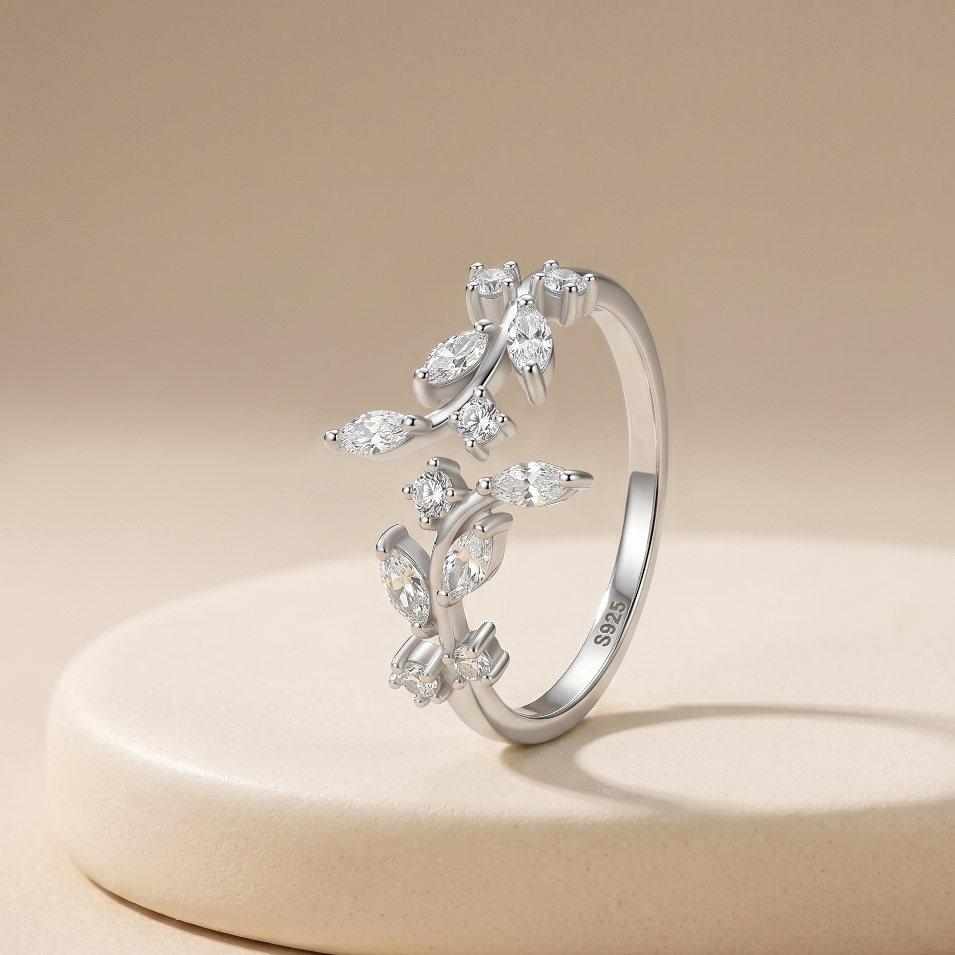 Enchanting Bloom Sterling Silver Ring