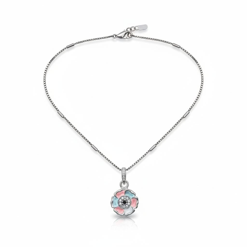 Colorful Blossom Pendant