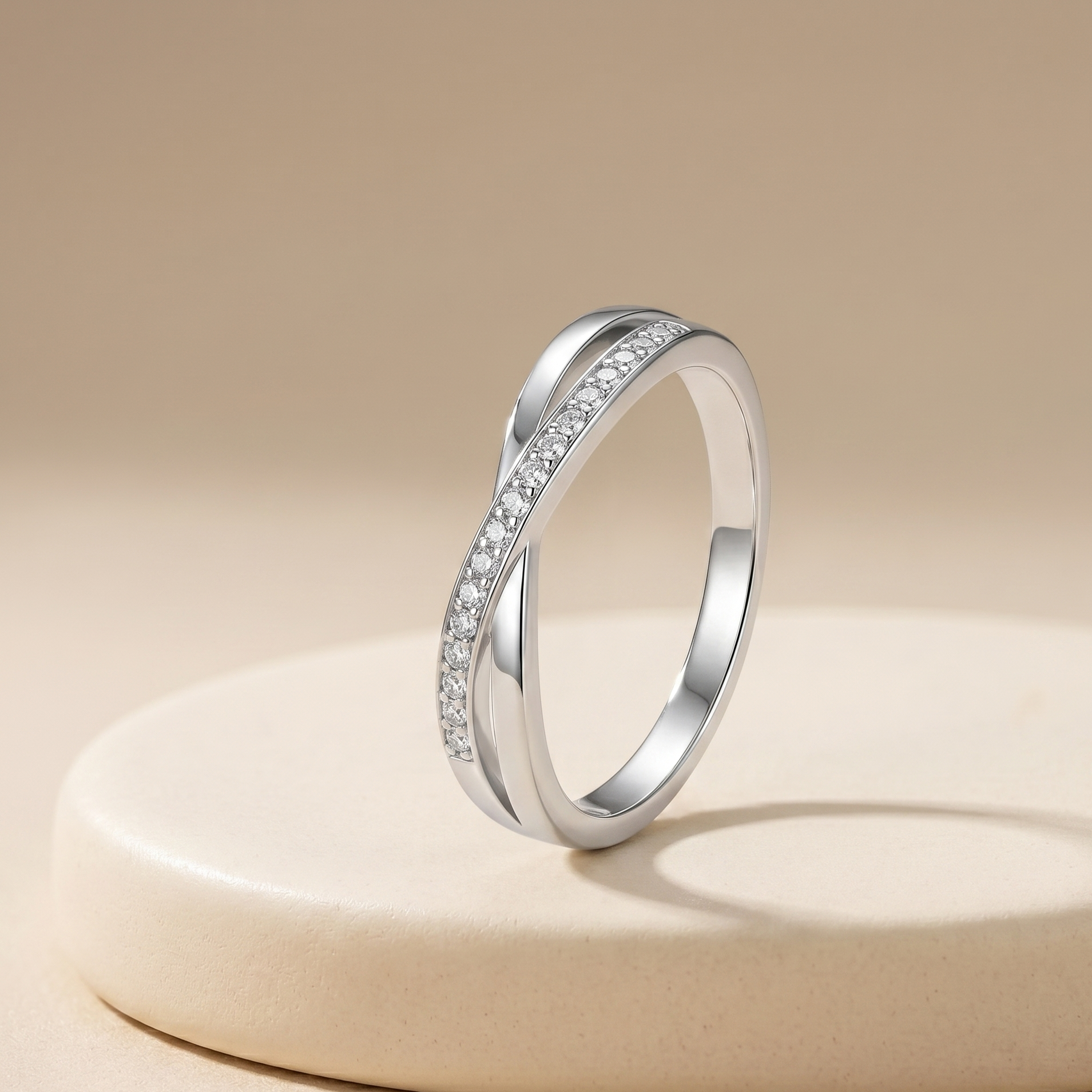 Eternal Twist Infinity Ring