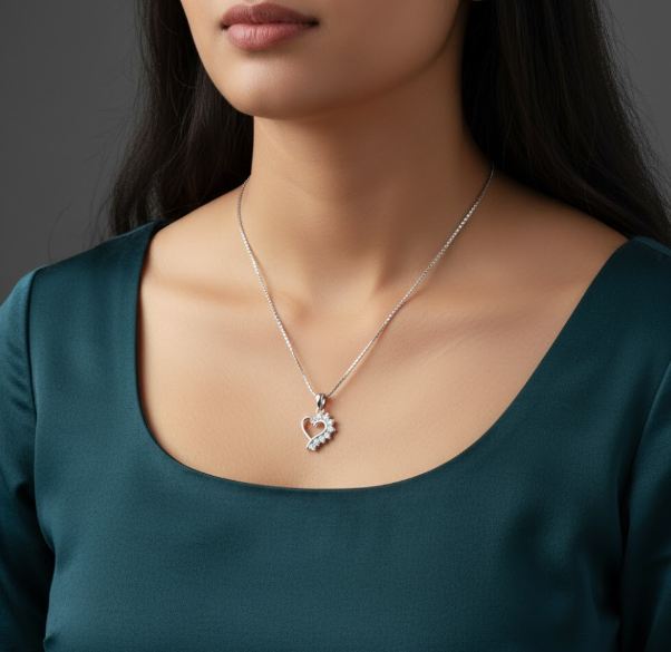 Heart Blossom Pendant