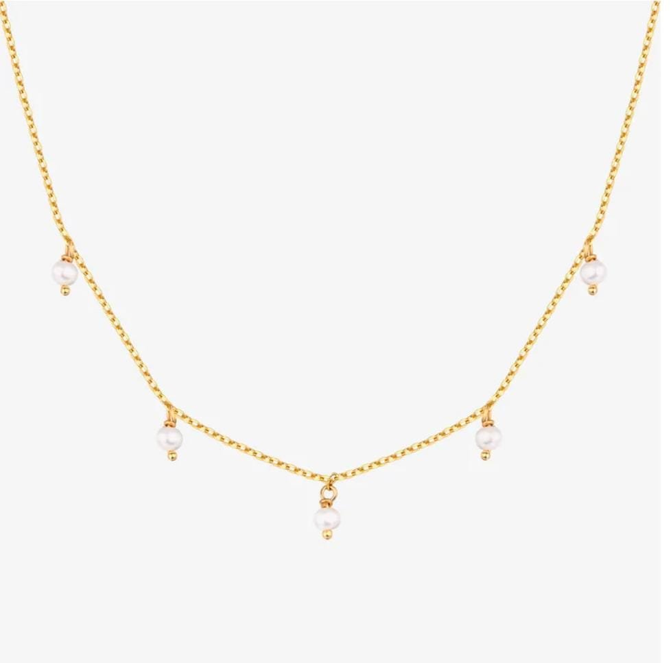 Whisper Pearl Sterling Necklace