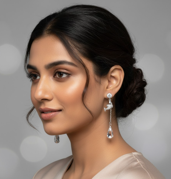 Whimsical Fish Drop Earrings